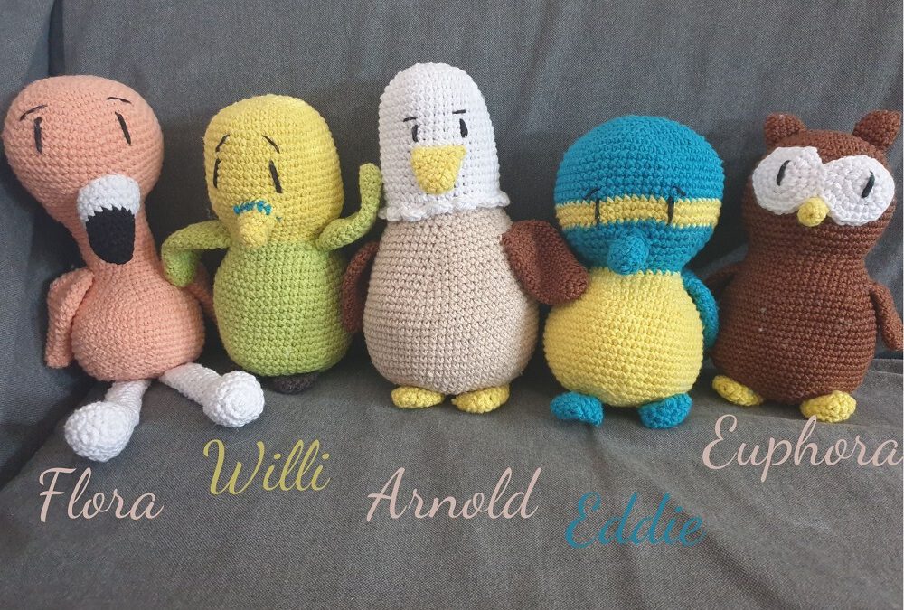 Susi und das Vogelchaos – eine Amigurumi-Geschichte für Kinder