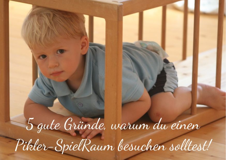 5 gute Gründe, warum du einen Pikler®-SpielRaum besuchen solltest