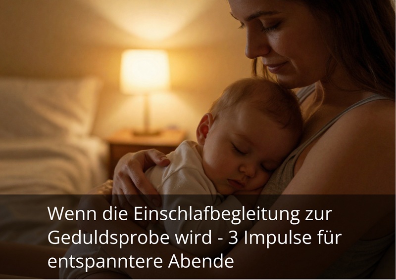 Einschlafbegleitung: Impulse für entspanntere Abende